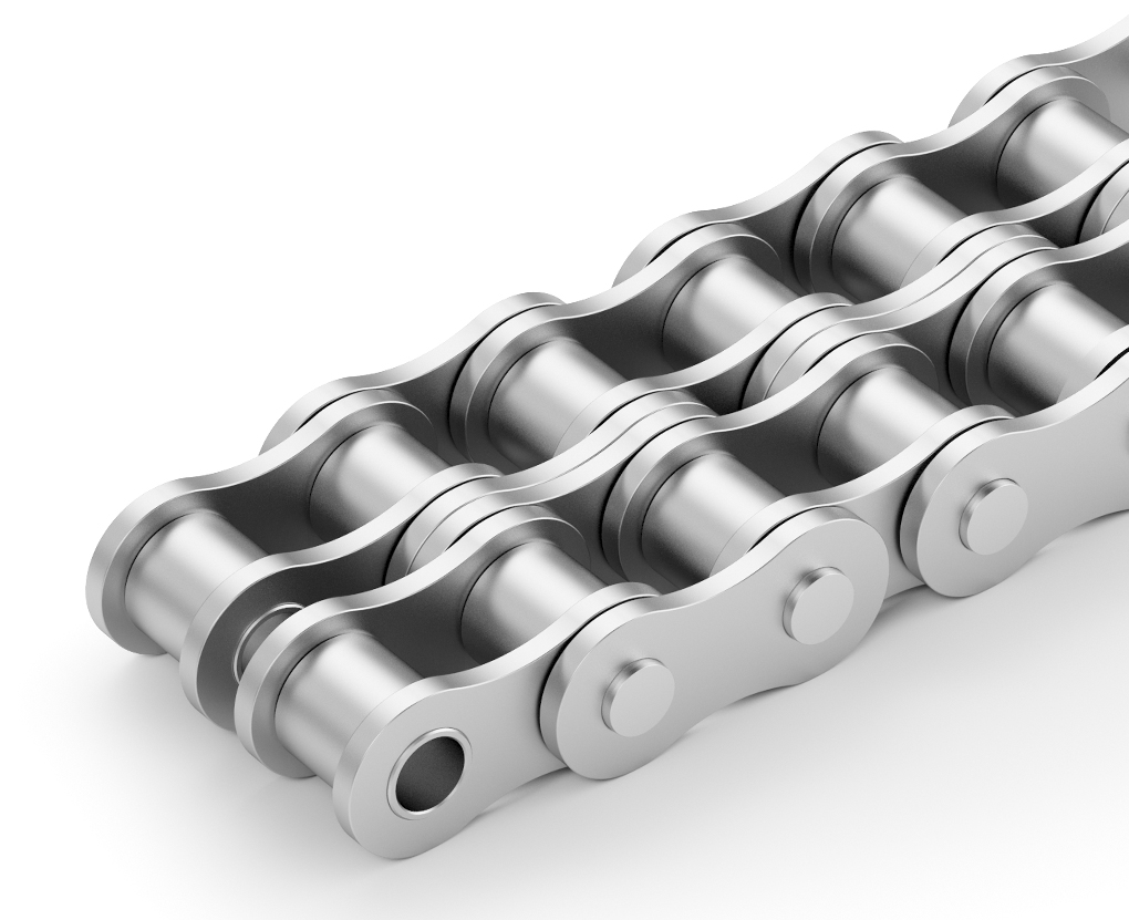 Duplex roller chain